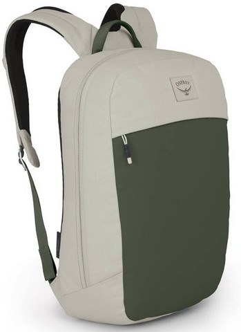 Картинка рюкзак городской Osprey arcane large day Lunar Grey/Haybale Green - 1