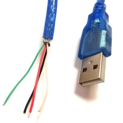 Кабель USB под пайку