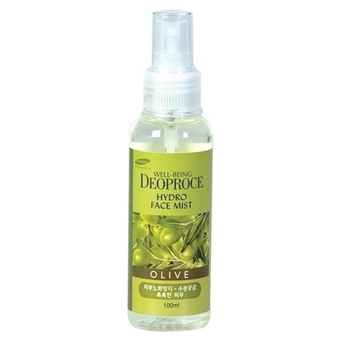 WELL-BEING DEOPROCE HYDRO FACE MIST 100ml OLIVE