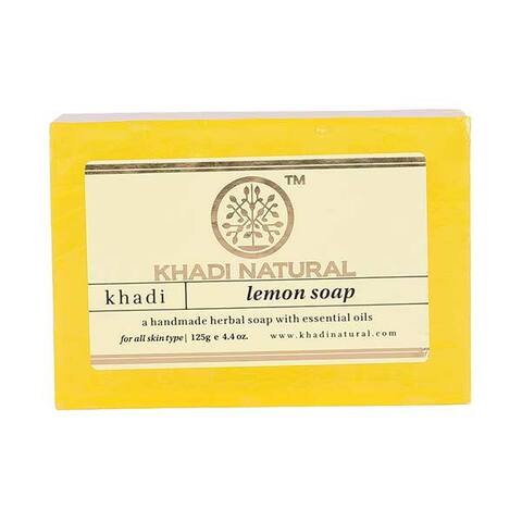 Мыло натуральное Кхади Лимон Khadi Natural Lemon Soap 125г