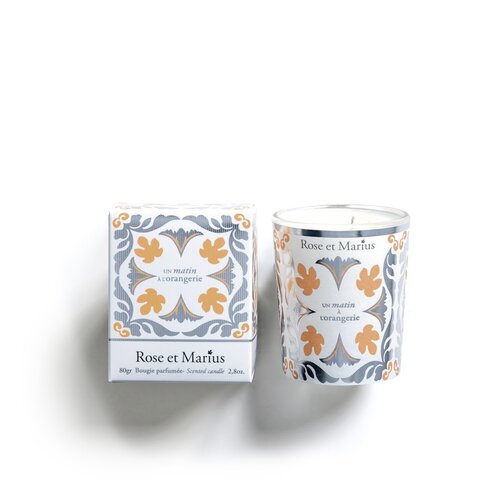 Свеча парфюмированная 25ч Rose et Marius Orangerie