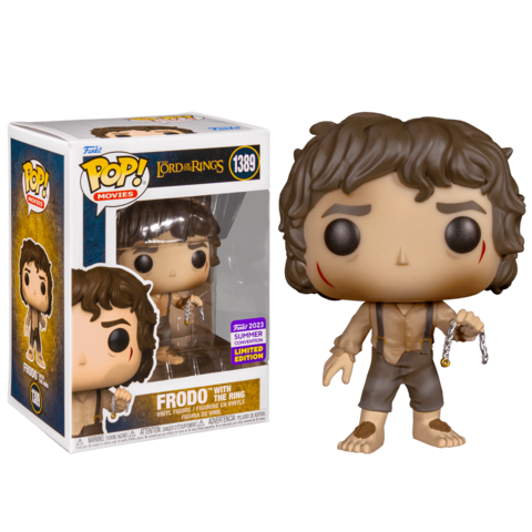 Фигурка Funko POP! Lord of the Rings: Frodo with the Ring (Funkon 2023) (1389)