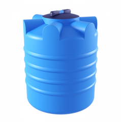 Емкость пищевая вертикальная Мультпласт K-300 300 л. вертикальная (700x700x880см;9кг;синий) - арт.555434.4