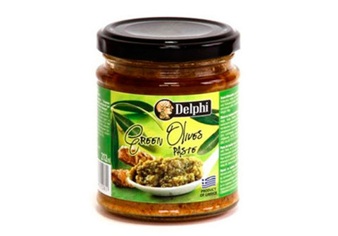 Паста из зеленых оливок "Delphi", 190г