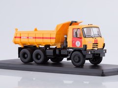 Tatra 815S1 tipper Emergency Service yellow-red 1:43 Start Scale Models (SSM)