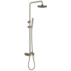 Ganzer Душевая система, рейлинг GZ51061-D, бронза