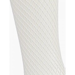 Чулки в сетку Le Frivole Sense, белый, L/XL