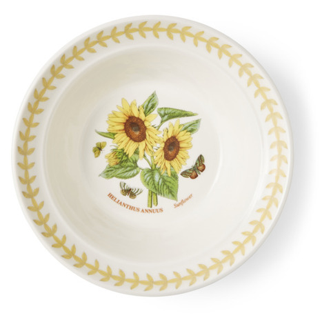 Тарелка для каши 15.5см Portmeirion Ботанический сад. Летний луг Подсолнух