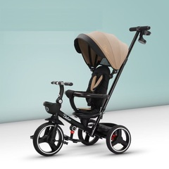 Трехколесный детский велосипед Luxmom 3588 (коричневый)