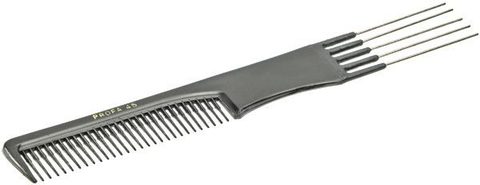 Расчёска Sibel PROFA 45 с металлической вилообразной ручкой 8430945