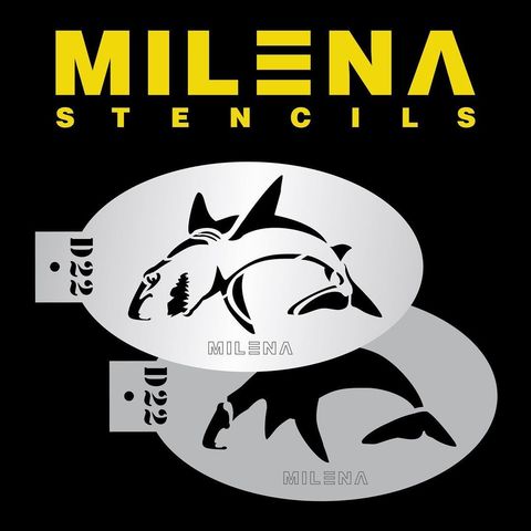 Трафарет Milena D22