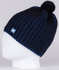 Вязанная теплая шапка Nordski Wool Black/Navy