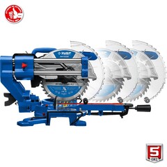 ЗУБРПрофессионалППТ-255-П пила торцовочная с протяжкой, d 255 х 30 мм, 2000 Вт