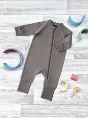 Комбинезон на манжетах Mjölk Sleep and Play Fog, с рукавом реглан