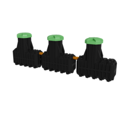 Септик ЭКОбокс эконом 6000 ИРПЛАСТ (как Байкал) Ирпласт 6000 л./ 2400 л. в сутки / 6-9 чел. / самотечный сброс (5760x780x1960см;300кг;черный) - арт.560371