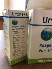 HT-UR-9000 Полоски диагностические типа UrineRS модели H10 (для анализатора мочи CL- 50 (U), CL-500 (U), 100 шт./уп. /HTI (Хай Текнолоджи, Инк), США/