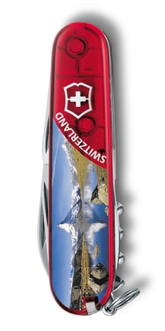 Нож складной Victorinox Climber, 91 mm, Matterhorn (1.3703.TE2)