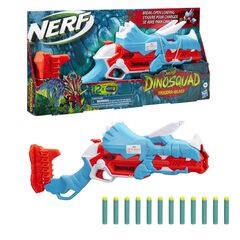 Nerf DinoSquad Tricera-Blast With 12 Darts