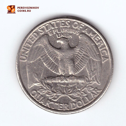 1/4 доллара 1995 (P). США. Медно-никель VF