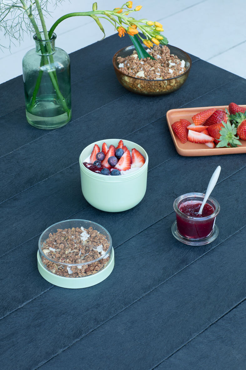 Чаша для завтрака Make & Take (0,5 л), пластик, Мятно-голубой, арт. 204265 - фото 2