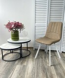 фото 2 Стул ASHTON RU-18 темно-бежевый винтаж/ белый каркас М-City на profcook.ru