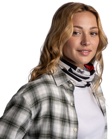 Картинка бандана-труба Buff CoolNet Ethy Ivory - 22