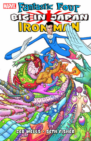 Fantastic Four Iron Man Big In Japan #1 (Cover A)
