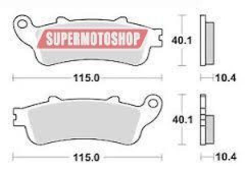 Тормозные колодки премиум класса AP RACING (BREMBO) AP-LMP480 SR