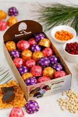 Ягодень ассорти / облепиха, брусника, черноплодка / шоу-бокс / 540 г / ТМ Сибирский кедр