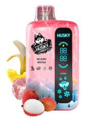 Одноразовая электронная сигарета Husky Air Max Pro - Miami Snow (20000 затяжек)