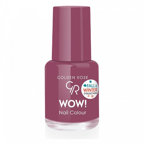 Golden Rose Лак  WOW! Nail Color тон 312  6мл  FALL&WINTER COLLECTION