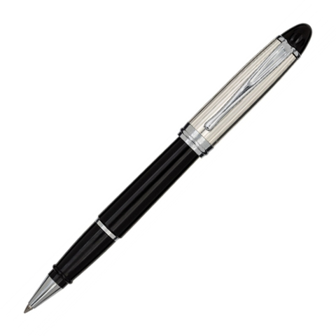 Ручка Роллер Aurora Ipsilon black CT, в подарочной коробке