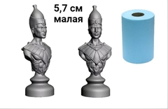 Силиконовый молд Шахматная фигура № 1 Слон Египет (малая)