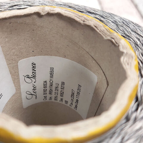 Хлопок со льном (20%) LORO PIANA IRISH FANCY 550 серый меланж