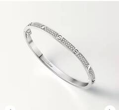 16237- Браслет LOVE small model pave  lux качество VGOLD