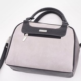 Сумка Саломея 269 мульти итальянский серо-черный