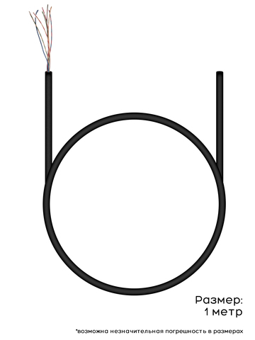 Внутренний провод для ремонта наушников (8 жил)