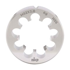 Плашка М52х2,0 DINEN22568 HSS 6g 90х22мм NKP 240522N