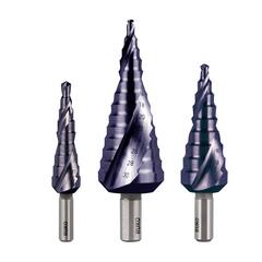 Набор ступенчатых сверл 4-12/4-20/4-30мм NextGeneration HSS-G TiALN Ruko 101026FRO (АКЦИЯ)