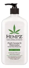 Hempz Молочко для тела увлажняющее Кокос и Арбуз-Fresh Coconut & Watermelon Herbal Body Moisturizer ,500 мл