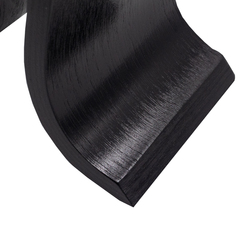 Деревянная подставка для наушников (черный)