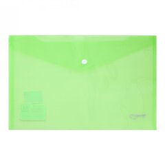 
          Папка-конверт на кнопке Yalong, A4, 230х330 мм, 140 мкм, ассорти в коробе, прозрачная