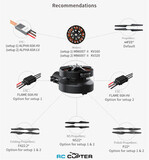 Набор ВМГ T-Motor 6007 II-X KV320 LV (MN6007 II KV320 1шт + ESC Alpha 60A LV 6S 1шт + мотормаунт)