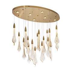 Подвесная светодиодная люстра Modelux ML.89181.18 BS