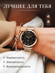 Женские смарт часы Amoled NX7 с bluetooth звонком