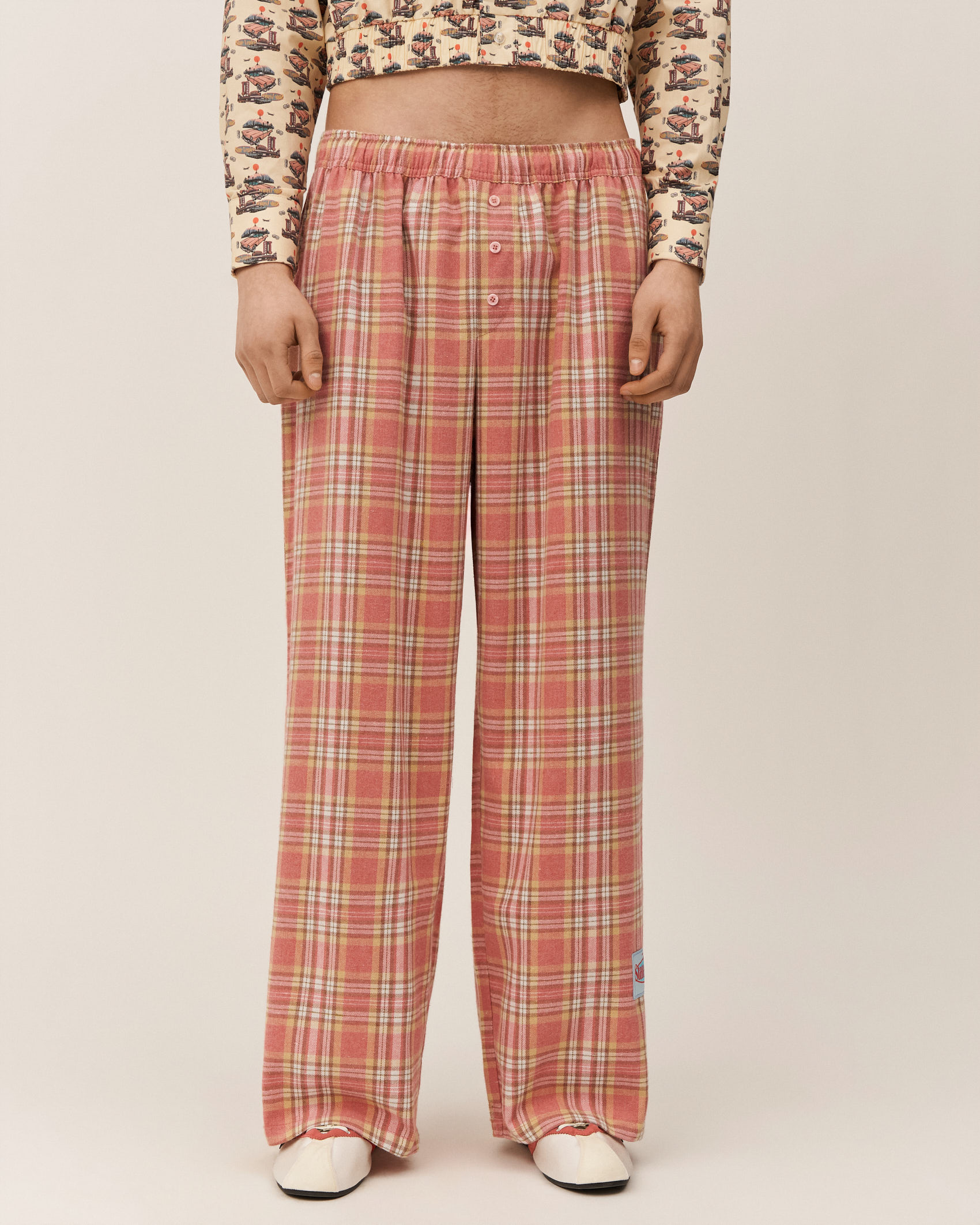 Фланелевые брюки