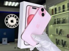 iPhone 15, 128 ГБ, SIM + eSIM, б/у