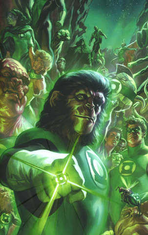 Planet Of The Apes Green Lantern #1 (Cover F)