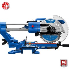 ЗУБРПрофессионалППТ-255-П пила торцовочная с протяжкой, d 255 х 30 мм, 2000 Вт