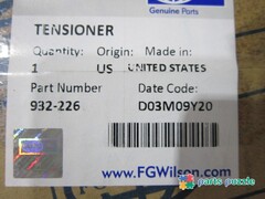 Натяжитель генератора / TENSIONER АРТ: 932-226